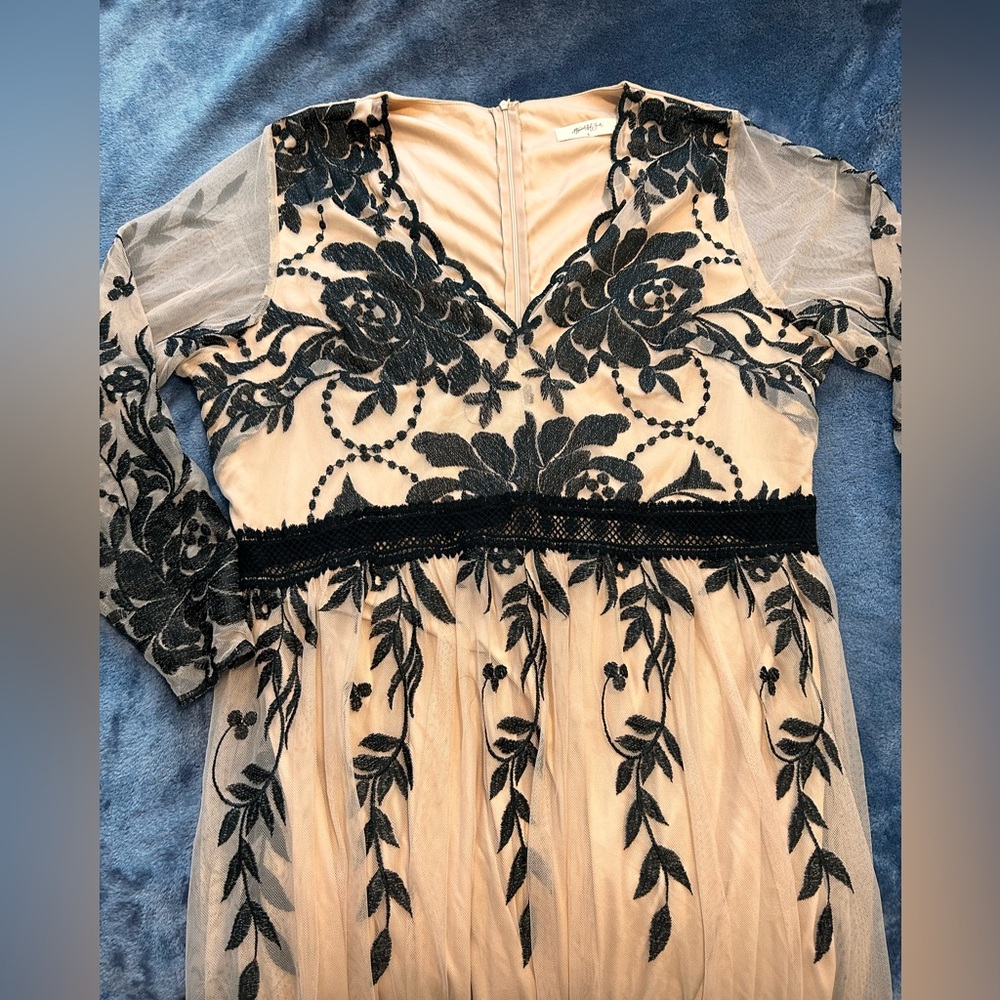 Altar’D State Plus Size Mesh Maxi Dress